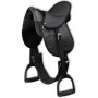 Set de montura de pony 10" negro de vidaXL, Monturas - Ref: Foro24-91179, Precio: 140,89 €, Descuento: %