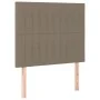 Box spring bed with taupe gray fabric mattress 80x200 cm by , Beds and slatted bases - Ref: Foro24-3136713, Price: 376,01 €, ...