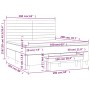 Boxspringbett mit taupegrauer Stoffmatratze 160x200 cm von , Betten und Lattenroste - Ref: Foro24-3136689, Preis: 645,83 €, R...