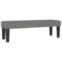 Box spring bed with dark gray fabric mattress 140x200 cm by , Beds and slatted bases - Ref: Foro24-3136758, Price: 538,66 €, ...