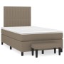 Boxspringbett mit taupegrauer Stoffmatratze 120x200 cm von , Betten und Lattenroste - Ref: Foro24-3136745, Preis: 425,82 €, R...