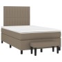 Boxspringbett mit taupegrauer Stoffmatratze 120x200 cm von , Betten und Lattenroste - Ref: Foro24-3136745, Preis: 425,82 €, R...