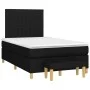Boxspringbett mit schwarzer Stoffmatratze 120x200 cm von , Betten und Lattenroste - Ref: Foro24-3137303, Preis: 431,21 €, Rab...