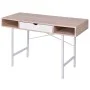 Desk with one oak and white drawer by vidaXL, Desks - Ref: Foro24-20135, Price: 82,21 €, Discount: %