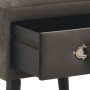 Mesitas de noche 2 unidades 40x35x40 cm terciopelo gris de vidaXL, Mesitas de noche - Ref: Foro24-276386, Precio: 102,11 €, D...