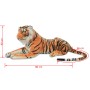 XXL brauner Stofftiger von vidaXL, Stofftiere - Ref: Foro24-80163, Preis: 57,44 €, Rabatt: %