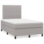 Boxspringbett mit hellgrauer Stoffmatratze 120x200 cm von , Betten und Lattenroste - Ref: Foro24-3141921, Preis: 401,56 €, Ra...