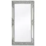 Espejo de pared estilo barroco plateado 100x50 cm de vidaXL, Espejos - Ref: Foro24-243681, Precio: 89,75 €, Descuento: %