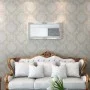Espejo de pared estilo barroco plateado 100x50 cm de vidaXL, Espejos - Ref: Foro24-243681, Precio: 89,75 €, Descuento: %
