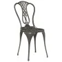 Bistro table and chairs 3 pieces cast aluminum bronze color by , Garden sets - Ref: Foro24-317753, Price: 193,78 €, Discount: %