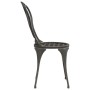 Bistrotisch und Stühle, 3-teilig, Aluminiumguss, bronzefarben von , Gartensets - Ref: Foro24-317753, Preis: 205,45 €, Rabatt: %