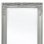 Espejo de pared estilo barroco plateado 100x50 cm de vidaXL, Espejos - Ref: Foro24-243681, Precio: 89,75 €, Descuento: %
