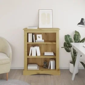 Estantería 3 niveles Corona Range de pino mexicano 80x29x100 cm by vidaXL, Bookcases and shelves - Ref: Foro24-243745, Price:...
