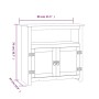 Corona Range TV-Schrank aus mexikanischer Kiefer 80x43x78 cm von vidaXL, TV-Möbel - Ref: Foro24-243746, Preis: 121,01 €, Raba...