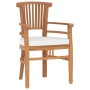 Juego de comedor para jardín 3 pzas madera maciza de teca von , Gartensets - Ref: Foro24-3155761, Preis: 413,95 €, Rabatt: %