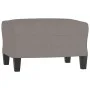 3-seater sofa with stool in taupe gray fabric 180 cm by , Sofas - Ref: Foro24-3201096, Price: 314,09 €, Discount: %