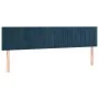Kopfteile 2 Einheiten aus dunkelblauem Samt 80x5x78/88 cm von , Kopf- und Fußteile - Ref: Foro24-346268, Preis: 70,17 €, Raba...