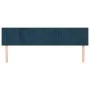 Kopfteile 2 Einheiten aus dunkelblauem Samt 80x5x78/88 cm von , Kopf- und Fußteile - Ref: Foro24-346268, Preis: 70,17 €, Raba...
