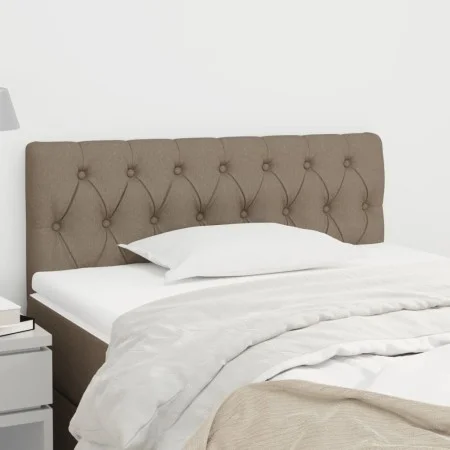 Taupe gray fabric headboard 100x7x78/88 cm by , Headboards and footboards - Ref: Foro24-346330, Price: 47,65 €, Discount: %