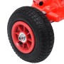 Tretkart mit roten Reifen von vidaXL, Treten oder schieben Sie Fahrzeuge - Ref: Foro24-80197, Preis: 133,66 €, Rabatt: %