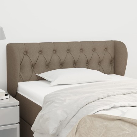 Kopfteil aus taupegrauem Stoff, 103 x 23 x 78/88 cm von , Kopf- und Fußteile - Ref: Foro24-3117474, Preis: 56,47 €, Rabatt: %