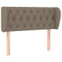 Kopfteil aus taupegrauem Stoff, 103 x 23 x 78/88 cm von , Kopf- und Fußteile - Ref: Foro24-3117474, Preis: 56,47 €, Rabatt: %
