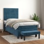 Boxspringbett mit dunkelblauer Samtmatratze 80x200 cm von , Betten und Lattenroste - Ref: Foro24-3137933, Preis: 321,71 €, Ra...