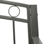 Garden bench with table gray steel 120 cm by , garden benches - Ref: Foro24-319585, Price: 132,00 €, Discount: %