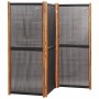Divider screen with 3 panels black 210x180 cm by , Room dividers - Ref: Foro24-319179, Price: 109,30 €, Discount: %