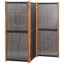 Divider screen with 3 panels black 210x180 cm by , Room dividers - Ref: Foro24-319179, Price: 107,34 €, Discount: %