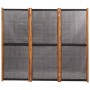 Divider screen with 3 panels black 210x180 cm by , Room dividers - Ref: Foro24-319179, Price: 109,30 €, Discount: %