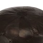 Dark brown pouf 40x35 cm genuine goat leather by , Ottomans - Ref: Foro24-248130, Price: 122,92 €, Discount: %
