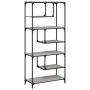 Sonoma gray engineered wood shelving 81x36x176 cm by , Bookcases and shelves - Ref: Foro24-836226, Price: 80,68 €, Discount: %