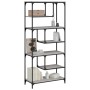 Regal aus technischem Holz in Sonoma-Grau, 81 x 36 x 176 cm von , Bücherregale und Regale - Ref: Foro24-836226, Preis: 81,54 ...