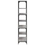 Regal aus technischem Holz in Sonoma-Grau, 81 x 36 x 176 cm von , Bücherregale und Regale - Ref: Foro24-836226, Preis: 81,54 ...