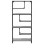 Sonoma gray engineered wood shelving 81x36x176 cm by , Bookcases and shelves - Ref: Foro24-836226, Price: 80,68 €, Discount: %