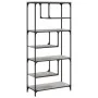 Sonoma gray engineered wood shelving 81x36x176 cm by , Bookcases and shelves - Ref: Foro24-836226, Price: 80,68 €, Discount: %