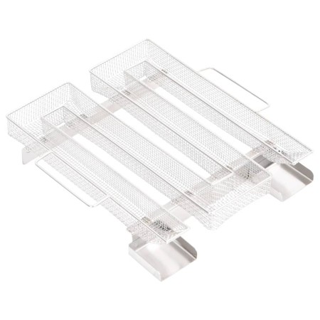 Cold smoke generator 4 sides stainless steel 22.5 cm by , BBQ accessories - Ref: Foro24-30252, Price: 24,33 €, Discount: %