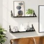 Wandregale 2 Einheiten schwarz 60x15x15,5 cm von , Regale und Regale - Ref: Foro24-836323, Preis: 23,86 €, Rabatt: %