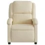 Cream Fabric Recliner by , Armchairs - Ref: Foro24-371760, Price: 204,67 €, Discount: %