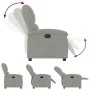 Sillón reclinable de terciopelo gris claro de , Sillones - Ref: Foro24-371797, Precio: 216,65 €, Descuento: %