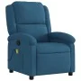 Liegender Massagesessel aus blauem Samt von , Sessel - Ref: Foro24-371818, Preis: 228,79 €, Rabatt: %