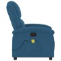 Liegender Massagesessel aus blauem Samt von , Sessel - Ref: Foro24-371818, Preis: 233,05 €, Rabatt: %