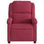 Red wine velvet reclining massage chair by , Armchairs - Ref: Foro24-371813, Price: 250,59 €, Discount: %