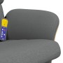Relax-Massagesessel mit Fußstütze aus dunkelgrauem Stoff von , Sessel - Ref: Foro24-356623, Preis: 147,50 €, Rabatt: %