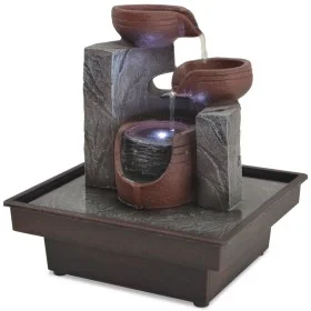 Indoor fountain with LED light made of polyresin by vidaXL, Fountains and waterfalls - Ref: Foro24-244284, Price: 37,36 €, Di...