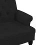 Bench with black fabric backrest 120x62x75.5 cm by , Banks - Ref: Foro24-372122, Price: 182,82 €, Discount: %