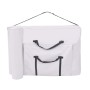 Folding massage table 3 zones 10 cm thickness white by vidaXL, massage tables - Ref: Foro24-110152, Price: 261,01 €, Discount: %