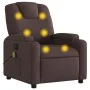 Liegender Massagesessel aus dunkelbraunem Stoff von , Sessel - Ref: Foro24-372382, Preis: 231,84 €, Rabatt: %