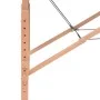 Klappbare Massageliege 3 Zonen 10 cm Dicke weiß von vidaXL, Massageliegen - Ref: Foro24-110152, Preis: 203,82 €, Rabatt: %
